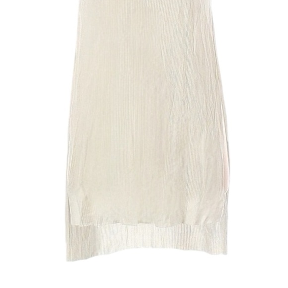 Soprano Nordstrom Ivory Longline Ribbed Mock Neck Top Size S NWT - Picture 5 of 9